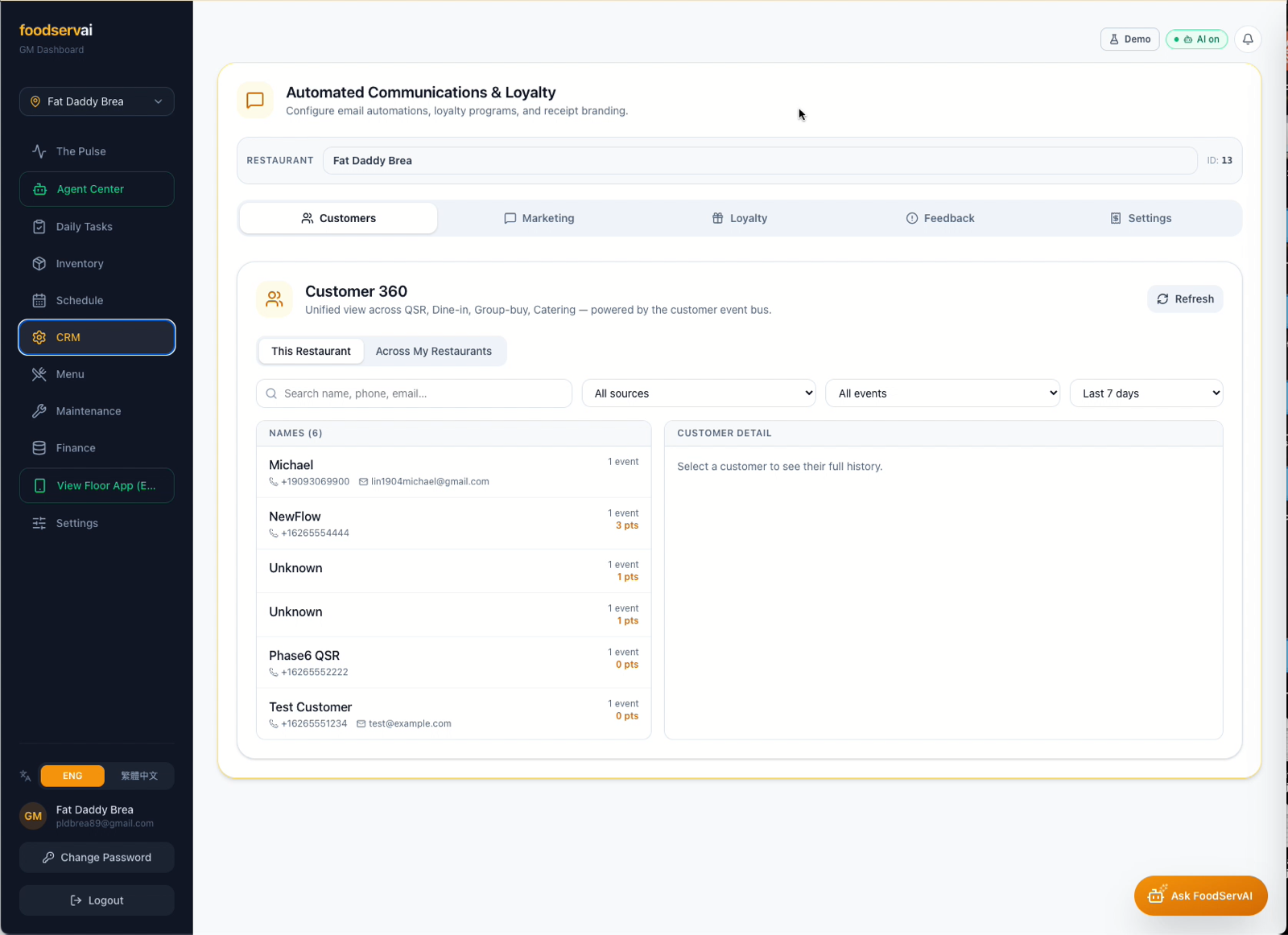 PrepMate CRM